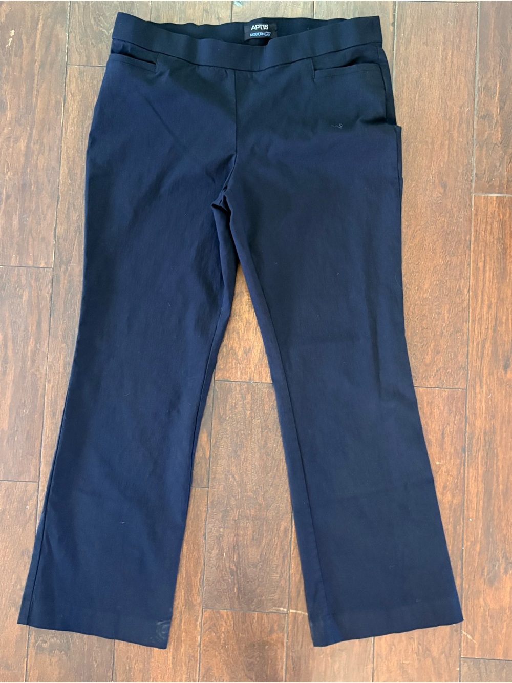 Apt. 9 Navy Straight-Leg Work Pants